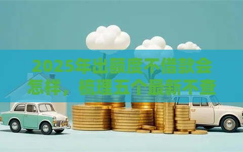 2025年出额度不借款会怎样，梳理五个最新不查征信的贷款软件