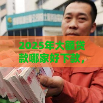 2025年大额贷款哪家好下款，看看这5个最新黑名单可以贷款的平台