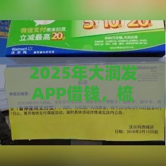 2025年大润发APP借钱,梳理5个最新京东借钱平台 2025年大润发APP借钱,梳理5个最新京东借钱平台