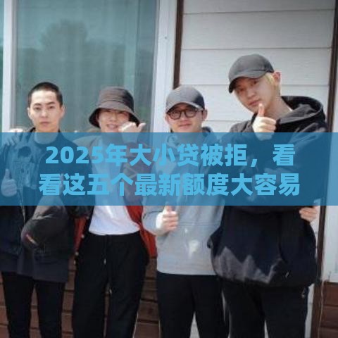 2025年大小贷被拒，看看这五个最新额度大容易通过的平台借款