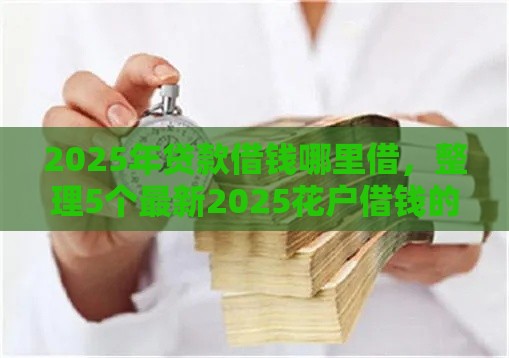 2025年贷款借钱哪里借，整理5个最新2025花户借钱的平台100%能借到