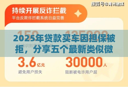 2025年贷款买车因担保被拒，分享五个最新类似微博借钱的平台