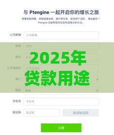 2025年贷款用途填什么好下款，梳理5个最新花户必下的平台100%通过率
