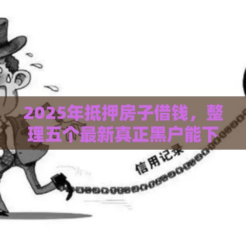 2025年抵押房子借钱，整理五个最新真正黑户能下款的网贷平台