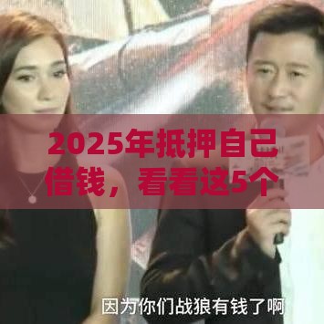 2025年抵押自己借钱，看看这5个最新什么口子不看征信必下款