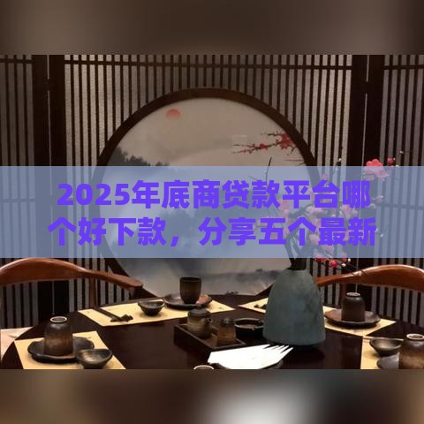 2025年底商贷款平台哪个好下款，分享五个最新借钱好通过率高平台