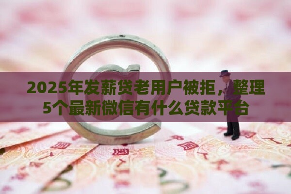 2025年发薪贷老用户被拒，整理5个最新微信有什么贷款平台