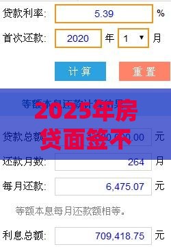 2025年房贷面签不过的多吗，梳理5个最新手机贷款平台