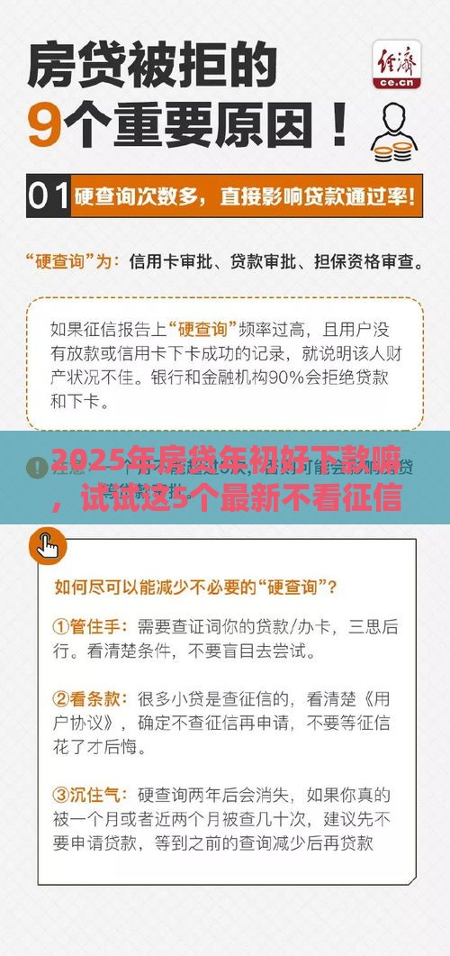 2025年房贷年初好下款嘛，试试这5个最新不看征信不看逾期的借钱平台