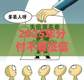 2025年分付不看征信吗，公布5个最新黑口子不看征信无视大数据