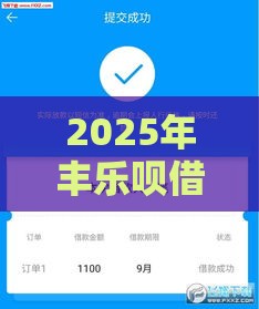 2025年丰乐呗借钱，整理5个最新不查征信贷款平台
