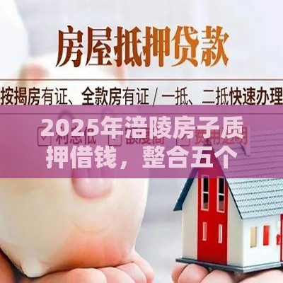 2025年涪陵房子质押借钱，整合五个最新类似葫芦花借款的平台