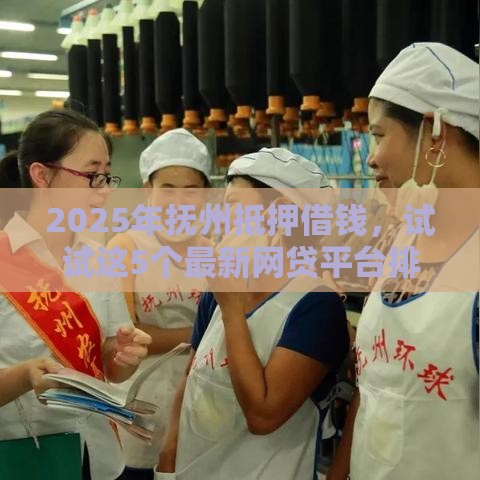 2025年抚州抵押借钱，试试这5个最新网贷平台排名不分先后