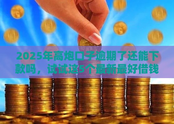 2025年高炮口子逾期了还能下款吗，试试这5个最新最好借钱的网贷平台不看数据