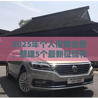 2025年个人借钱合肥，整理5个最新征信花了还能贷款的正规平台