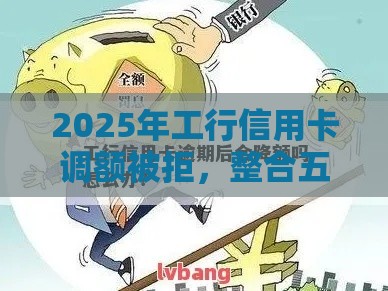 2025年工行信用卡调额被拒，整合五个最新平台能贷款