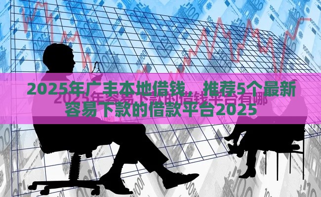 2025年广丰本地借钱，推荐5个最新容易下款的借款平台2025