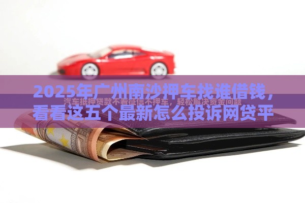 2025年广州南沙押车找谁借钱，看看这五个最新怎么投诉网贷平台