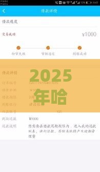 2025年哈银好下款吗，看看这5个最新平台借钱不上征信