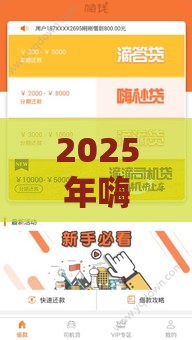2025年嗨钱来被拒，梳理5个最新黑户贷款2025新口子