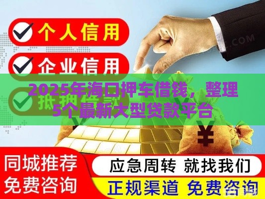 2025年海口押车借钱，整理5个最新大型贷款平台