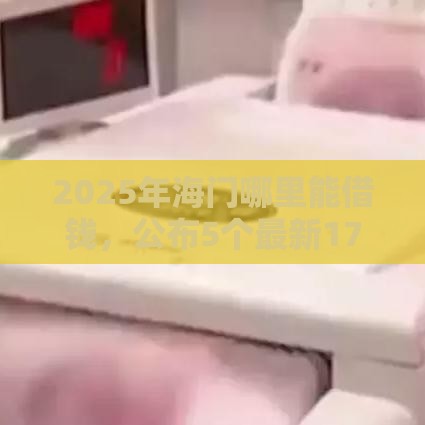 2025年海门哪里能借钱，公布5个最新17岁贷款平台