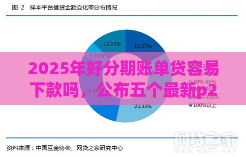 2025年好分期账单贷容易下款吗，公布五个最新p2p平台贷款