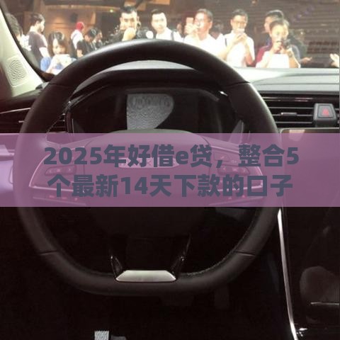 2025年好借e贷，整合5个最新14天下款的口子
