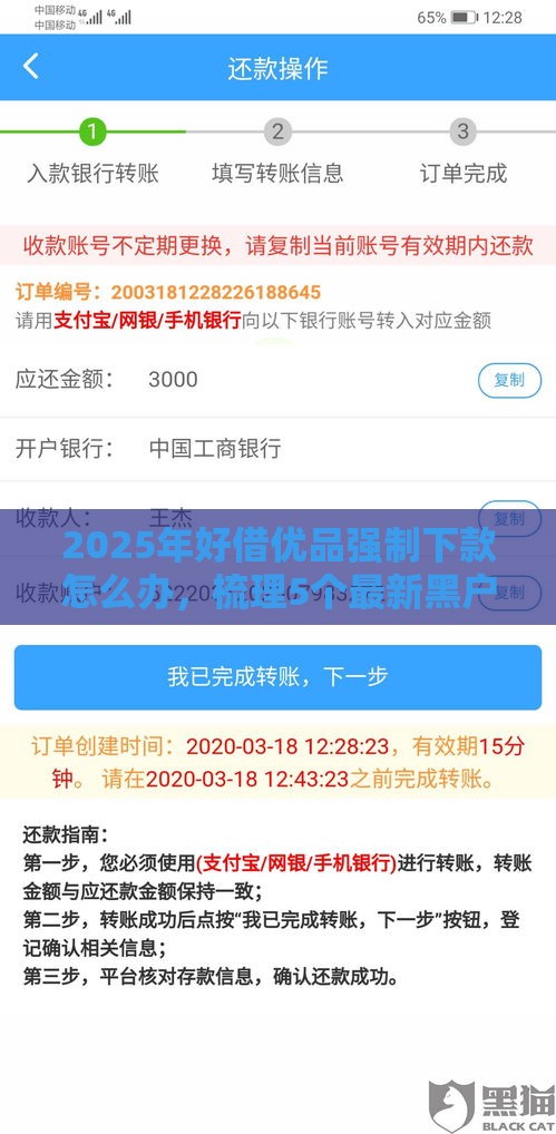 2025年好借优品强制下款怎么办，梳理5个最新黑户能过的网贷平台
