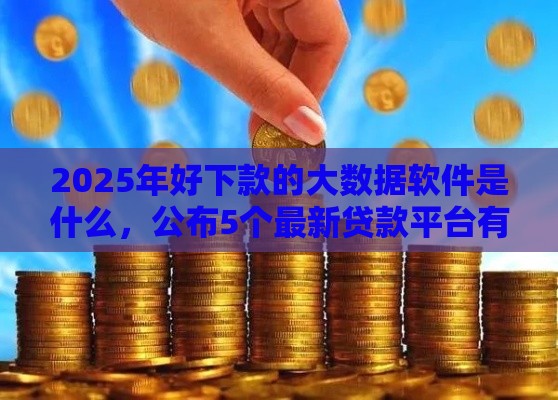 2025年好下款的大数据软件是什么，公布5个最新贷款平台有那些