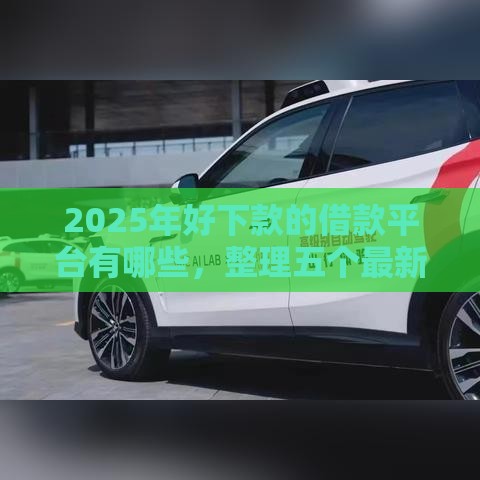 2025年好下款的借款平台有哪些，整理五个最新36期贷款平台