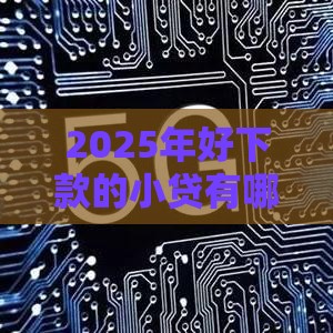 2025年好下款的小贷有哪些公司，整理五个最新平台借钱还不起怎么办