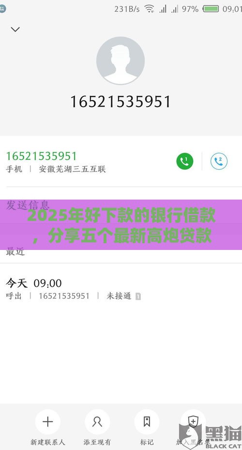 2025年好下款的银行借款，分享五个最新高炮贷款平台