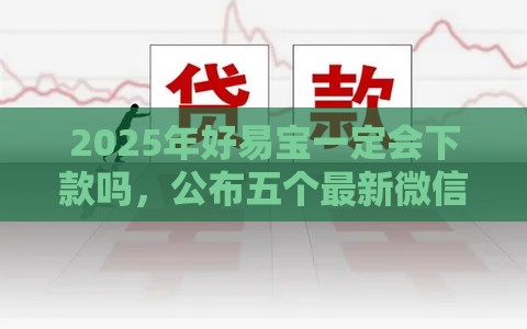 2025年好易宝一定会下款吗，公布五个最新微信网贷平台好