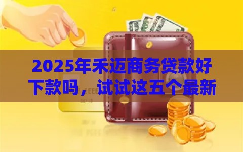 2025年禾迈商务贷款好下款吗，试试这五个最新网上贷款平台