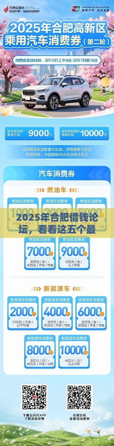 2025年合肥借钱论坛，看看这五个最新2025放水网贷平台