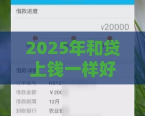 2025年和贷上钱一样好借钱的，看看这5个最新短期网贷平台哪些好借