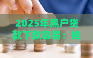 2025年黑户贷款下款容易：推荐5个2025热门贷款客户平台
