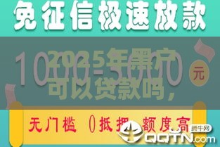 2025年黑户可以贷款吗，公布5个最新2025新口子不用审核的方法