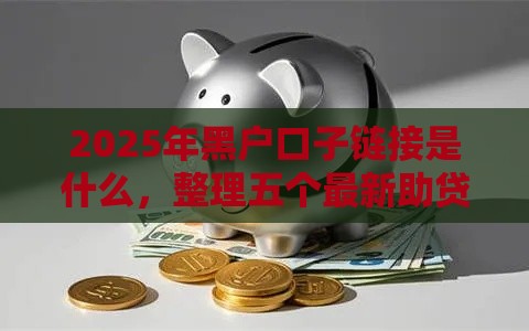 2025年黑户口子链接是什么，整理五个最新助贷公司黑户口子有什么