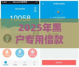 2025年黑户专用借款短期，分享5个最新哪些网贷平台容易贷款