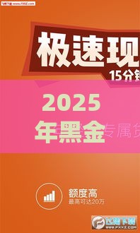 2025年黑金优选借钱，整理五个最新现在贷款平台好用