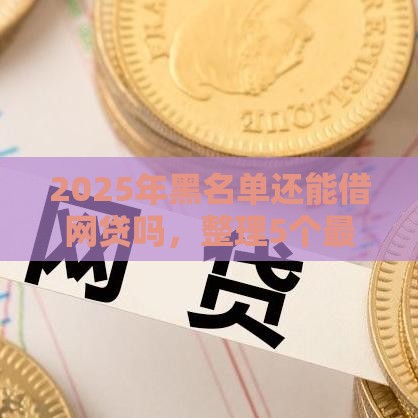 2025年黑名单还能借网贷吗，整理5个最新平台贷款安全