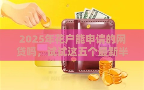 2025年花户能申请的网贷吗，试试这五个最新半夜秒下款的高炮口子