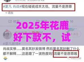 2025年花鹿好下款不，试试这5个最新不查征信的借款平台百分百通过