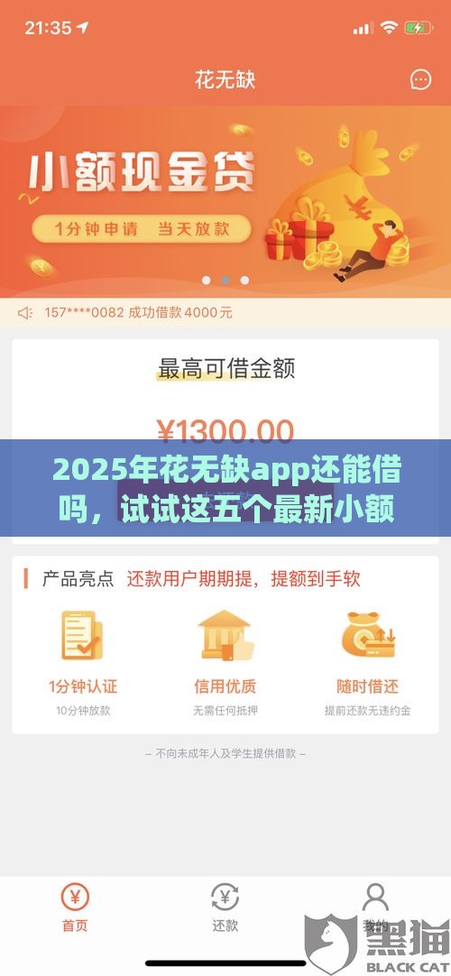 2025年花无缺app还能借吗，试试这五个最新小额贷平台最容易下款