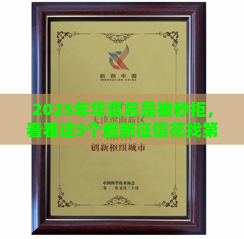 2025年华夏总是被秒拒，看看这5个最新征信花找第三方担保贷款平台