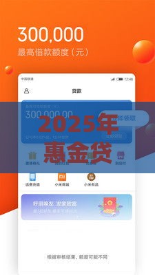 2025年惠金贷贷款好下款吗，整合五个最新夜间秒下款的14天口子