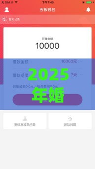 2025年婚战借钱，试试这五个最新可靠的贷款平台