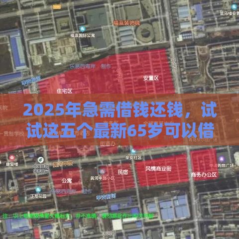 2025年急需借钱还钱，试试这五个最新65岁可以借款的平台